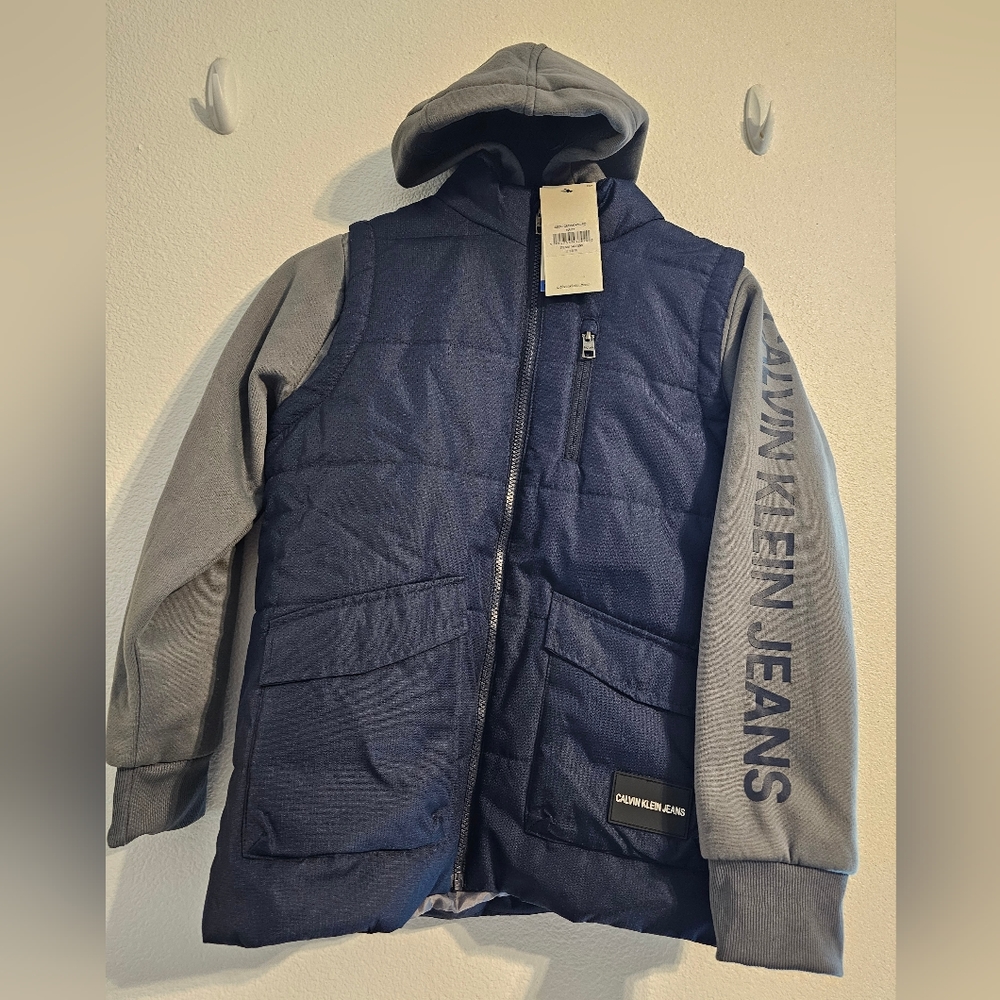 Calvin Klein Youth Boys Jacket brand new with tag size 14/16